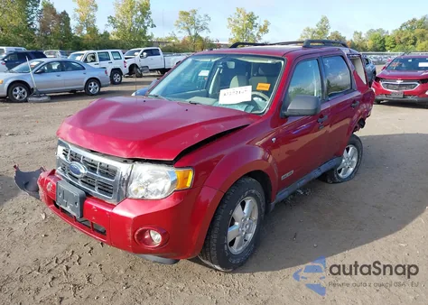 2008 Ford Escape Xlt z USA, uszkodzony, nr VIN 1FMCU93198KC13373